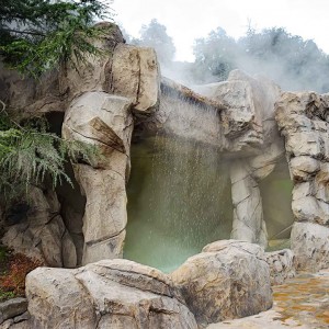 Thematicland diseño y construcción de una cueva con rocas artificiales, cascada y spa en el Hotel Balneario la Hermida en Cantabria. Thematicland diseño y construcción de una cueva con rocas artificiales, cascada y spa en el Hotel Balneario la Hermida en Cantabria.