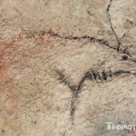 Reproducción de pinturas rupestres en Cantabria