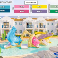 REFORMA MANTENIMIENTO PINTURA TEMATICA PISCINA HOTEL MENORCA THEMATICLAND 2023